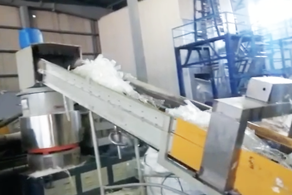 SJ120 compaction pelletizing Turkish customer plant production status.mp4