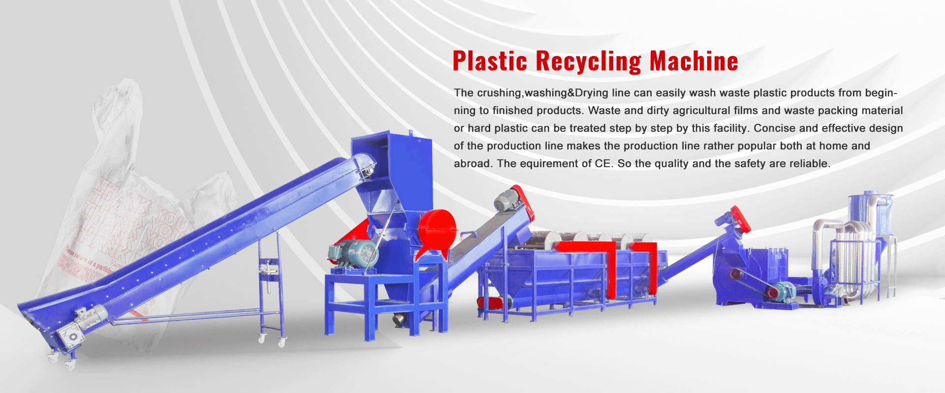 flexible recycled pipe extrusion machine