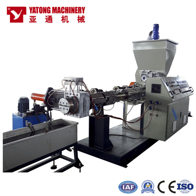 Waste PP PE Material Recycling Strand Pelletizing Line